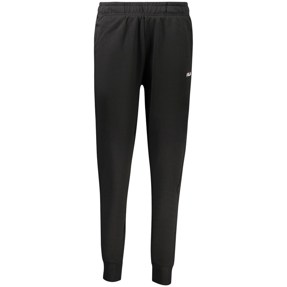 Black Cotton Women's Sweatpant