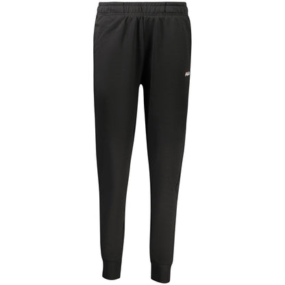 Black Cotton Women's Sweatpant