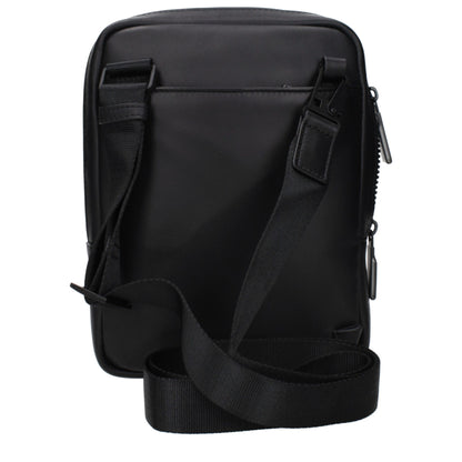 Black Leather Crossbody Bag