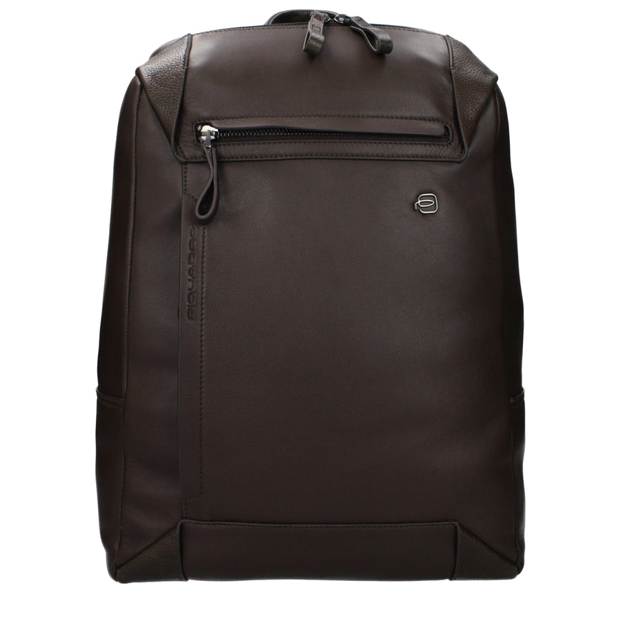 Brown Leather Backpack
