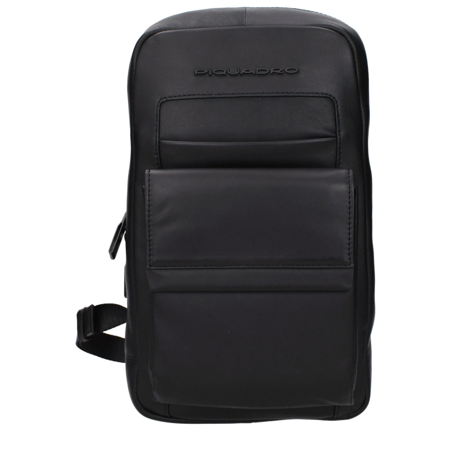 Black Leather Backpack