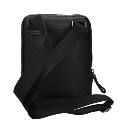 Black Leather Crossbody Bag