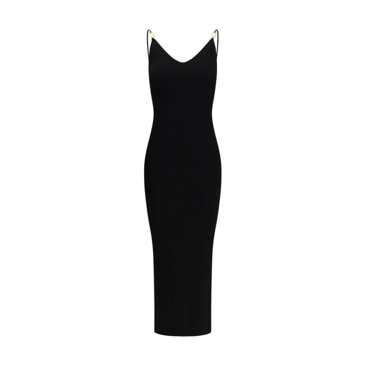 Black Viscose Cocktail Dress