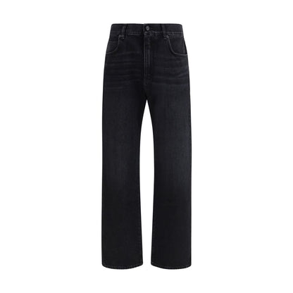 Black Cotton Jeans Denim