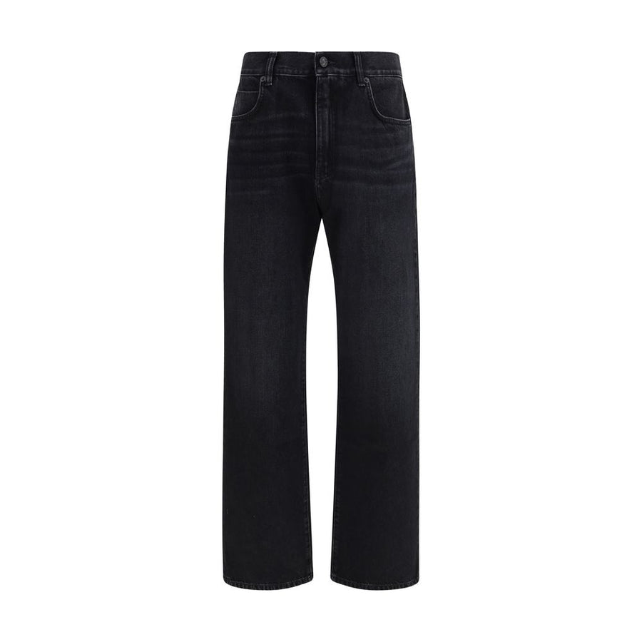 Black Cotton Jeans Denim